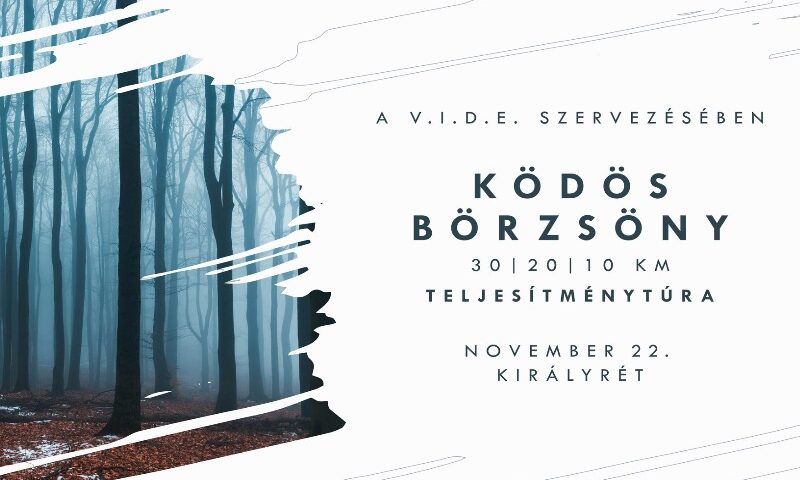 Ködös Börzsöny teljesítménytúra