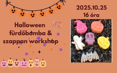 Halloween Fürdőbomba & Szappan Workshop - Miskolc 2025. OKt. 25.