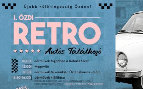 Retro autó Ózd
