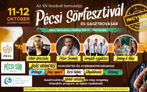 Pécsi Sörfesztivál 2025 okt.