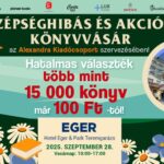 Egerben folytatódik az Alexandra Kiadócsoport szépséghibás és akciós könyvvásársorozata!