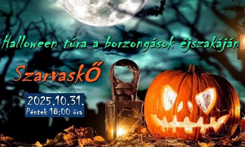 Halloween túra 2025 Szarvaskő