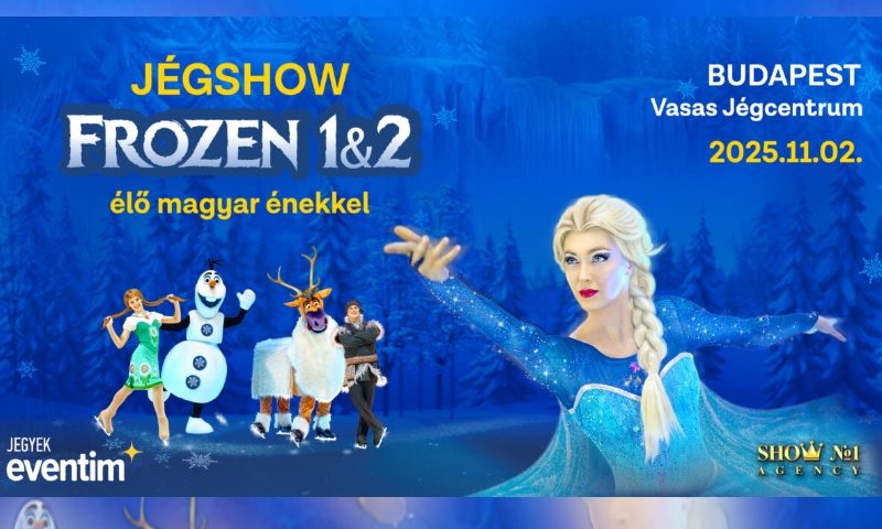 Jégvarázs - Jégshow Budapesten Novemberben 2025