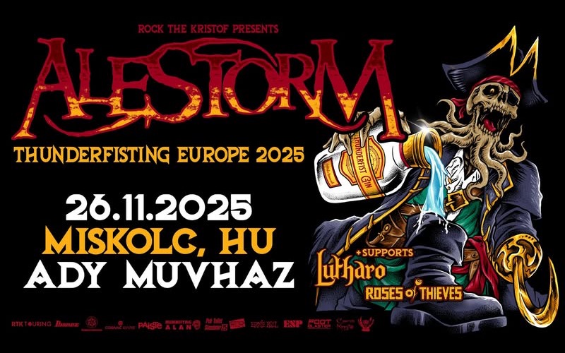 Alestorm Koncert Miskolcon 2025 Nov