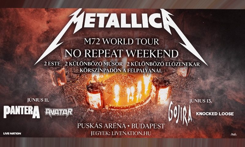 Metallica koncert Budapesten!