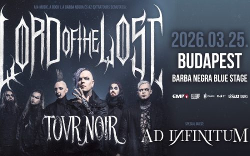 Lord Of The Lost koncert Budapesten! 2026