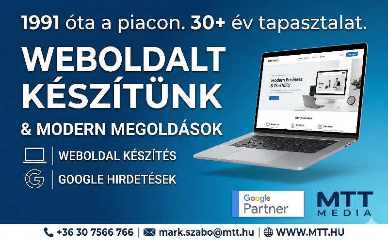 Weboldal készítés