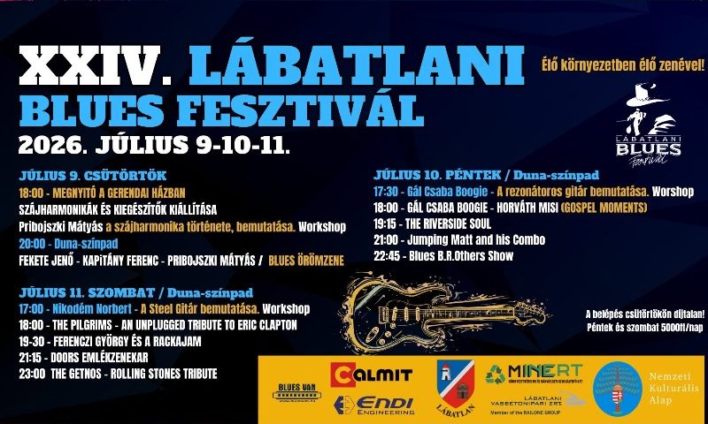 XXIV. Lábatlani Blues Fesztivál