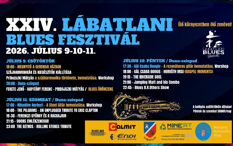XXIV. Lábatlani Blues Fesztivál