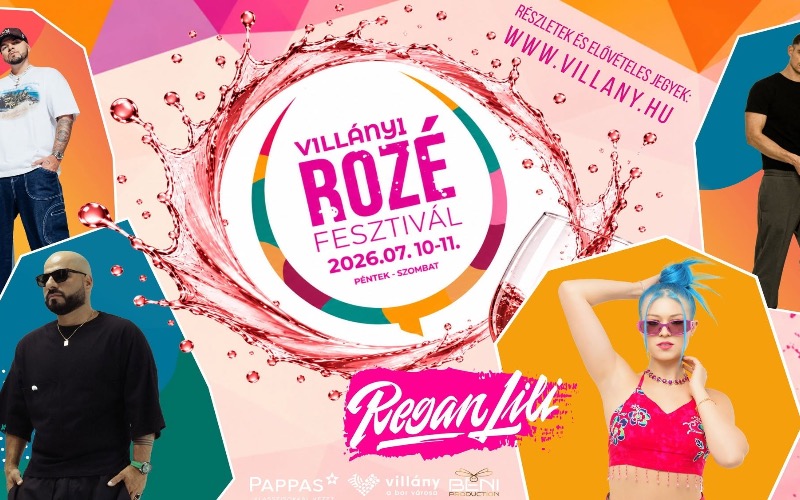 Rozé Fesztivál 2026 – Bor, zene, gasztronómia!