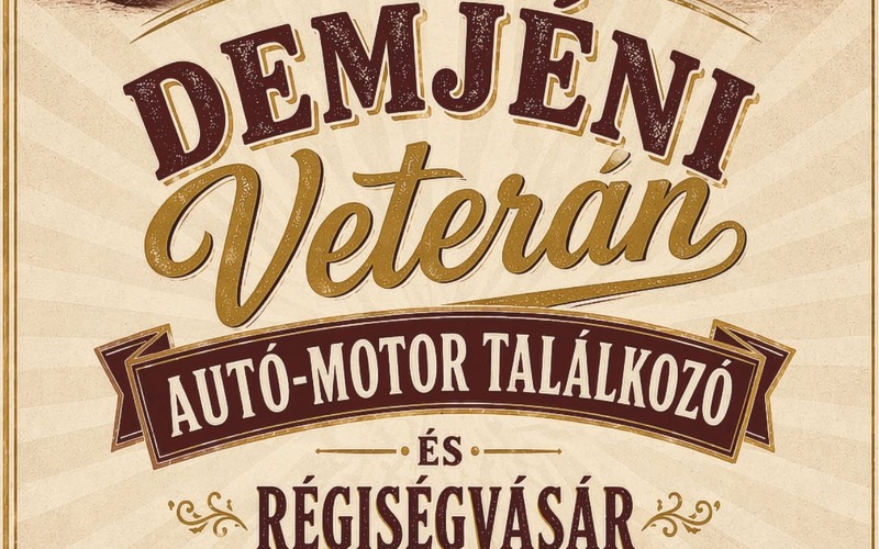 Demjén régiségvásár és veterán autó