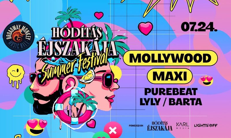 Hódítás Éjszakája Fesztivál 07.24. / Broadway Monkey, Eger