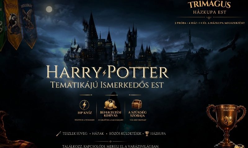 HARRY POTTER TEMATIKÁJÚ ISMERKEDŐS EST