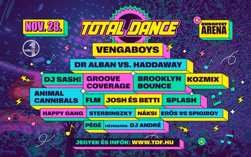 Total Dance fesztivál Budapest 2026 november