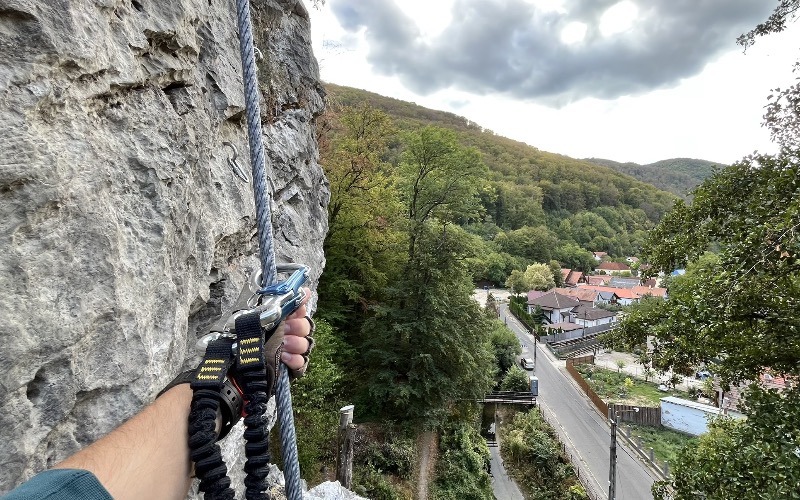 Via ferrata Miskolc mellett!